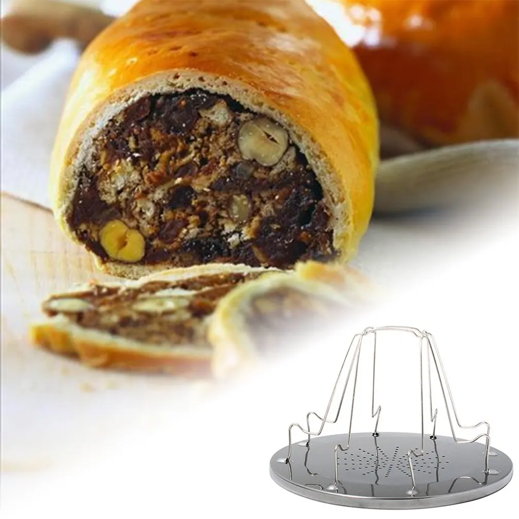 Простая Портативная подставка для тостов из нержавеющей стали уличный тостер