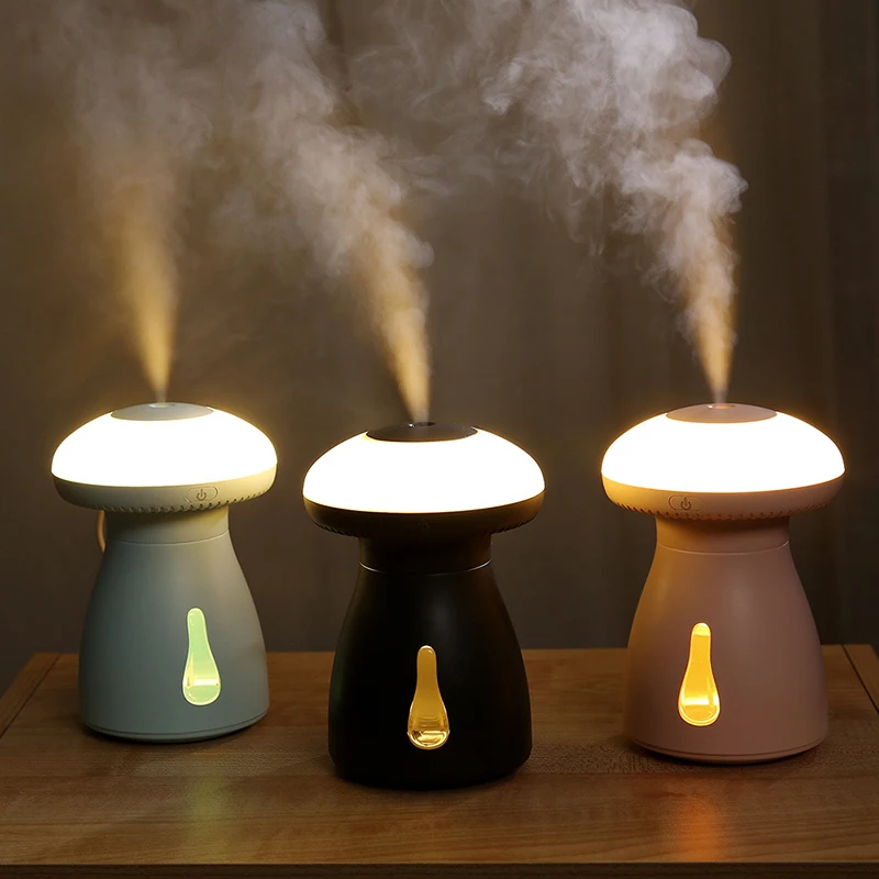 240 мл USB увлажнитель воздуха креативный гриб ночник настольный мини