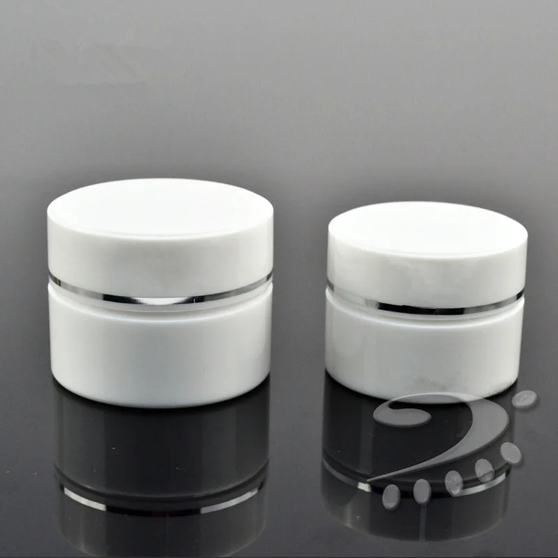 Ярко-красные/белые многоразовые бутылки мини-банка для макияжа крем