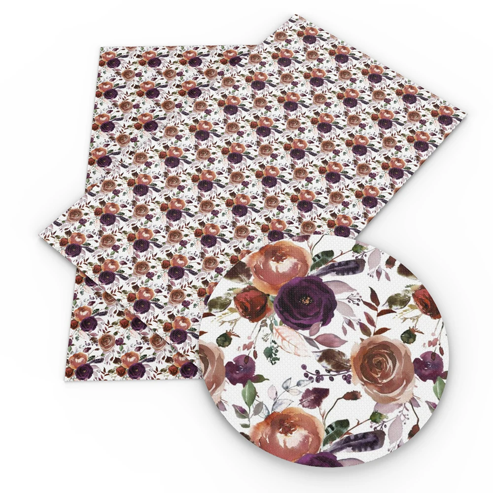 Аксессуары David 20*33 см цветочный принт синтетическая кожа сделай сам мешок с