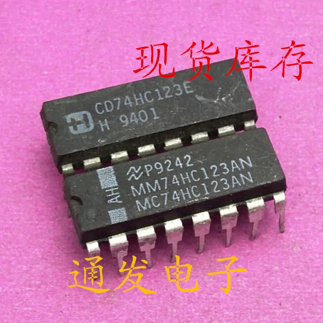 

Freeshipping 5PCS/LOT CD74HC123E MM74HC123AN DIP-16