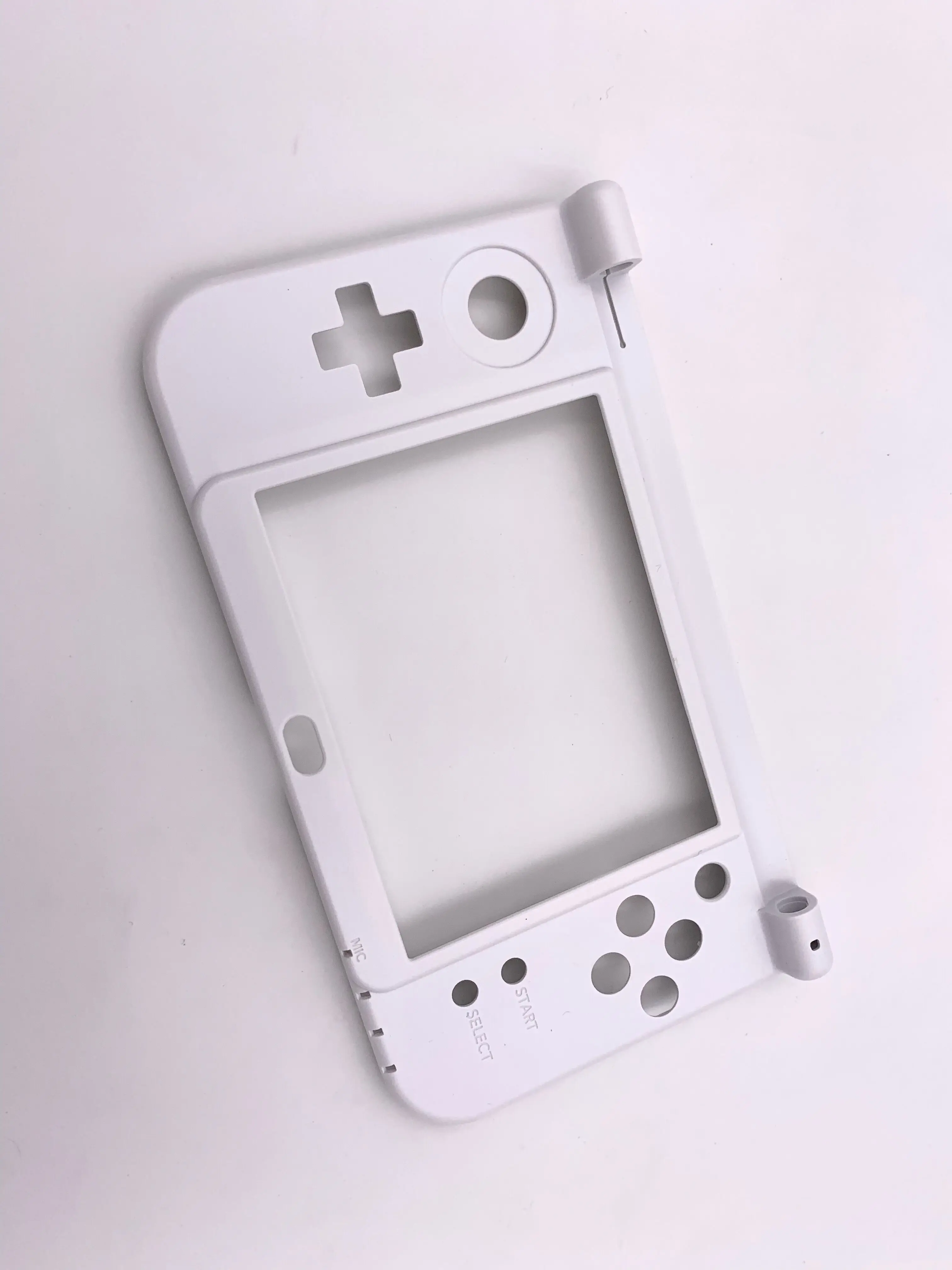 Оправа d-образной пластины для New 3DS LL XL запасная часть держатель батареи корпус |