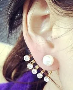 Новинка 2019 Европейская и американская мода блеск после пяти имитация жемчуга