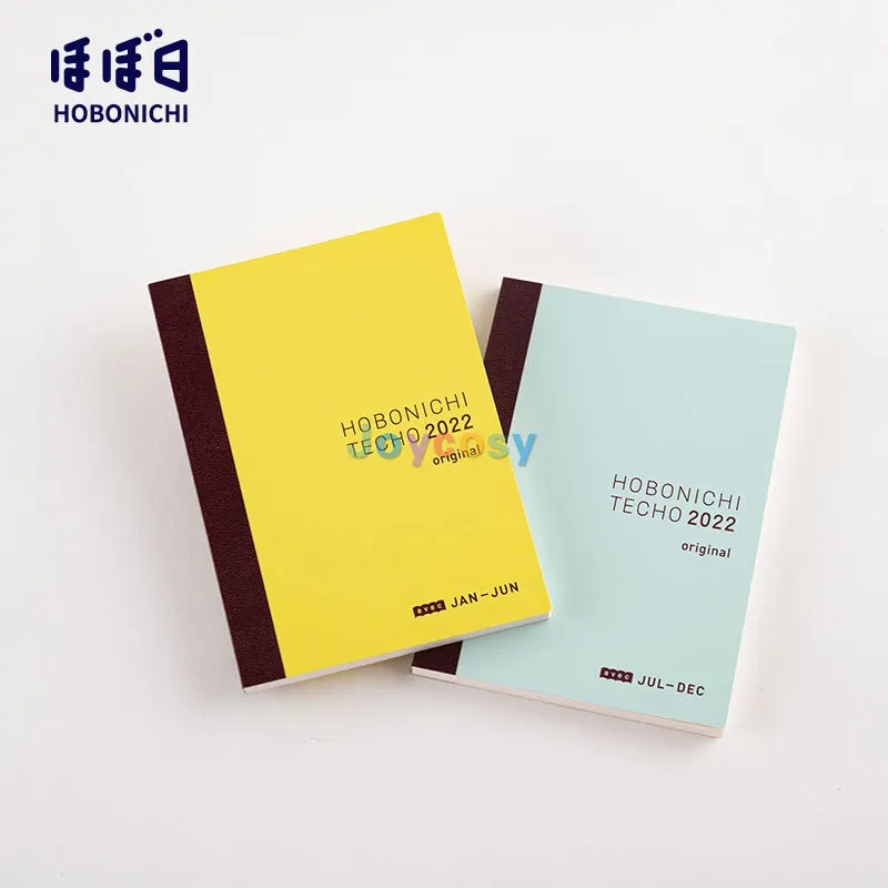 HOBONICHI TECHO 2022 оригинал новый год январь года A6 Размер понедельник старт с ноутбуки