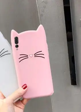 Gimfun мультяшный игровой Жидкий чехол для телефона Iphone 7 6 8 Plus Xr X Xs 11 Pro Max Блестящий Мягкий силиконовый резиновый чехол с медведем - Цвет: cat pink