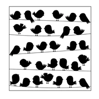 azsg birds clear stamps for diy scrapbooking decorative card making crafts fun decoration supplies