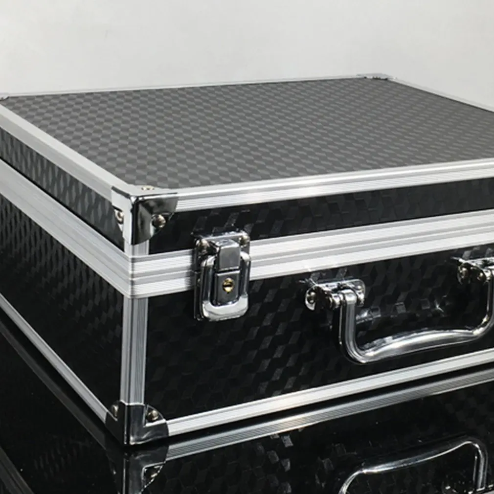 

Tattoo Kit Box Tattoo Machine Case Box Lock Key Aluminum Makeup Carry Box Storage Case with Sponge for Tattoo Accessories