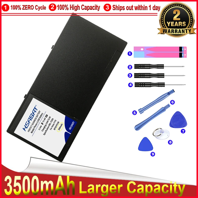 HSABAT 0 цикл 3500mAh BP3S1P2160 Аккумулятор для ноутбука Getac F110 441857100001 3ICP6/51/61 S|Аккумуляторы