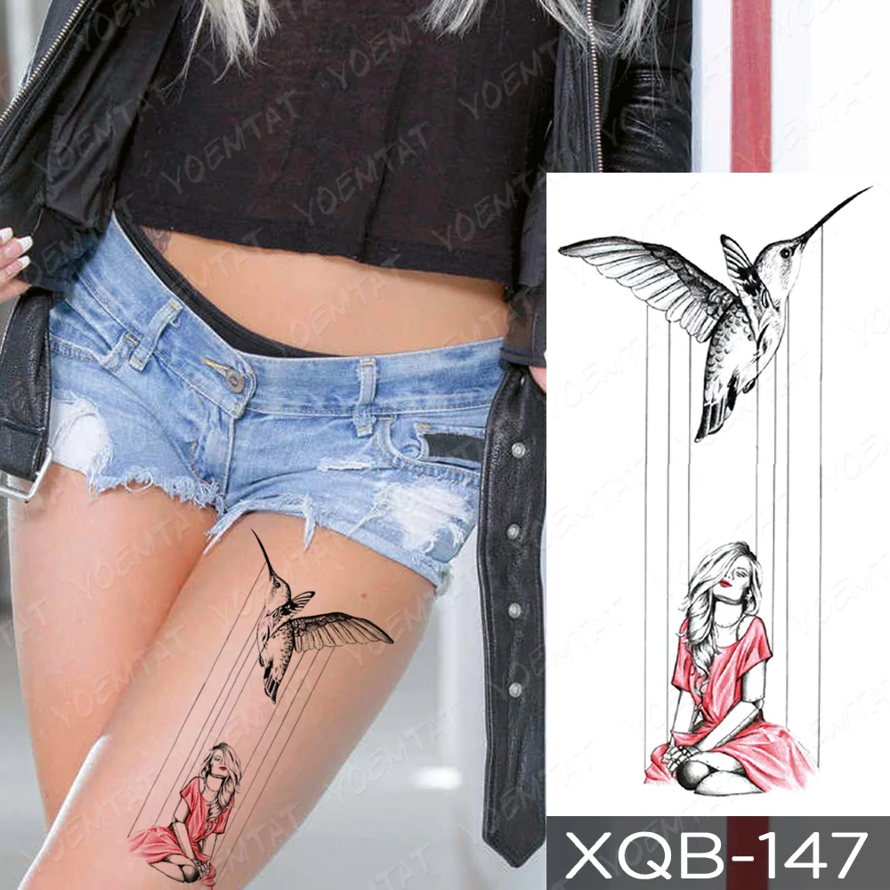 

Waterproof Temporary Tattoo Sticker Dreamcatcher Flowers Love Flash Tattoos Butterfly Lotus Body Art Arm Fake Sleeve Tatoo Women