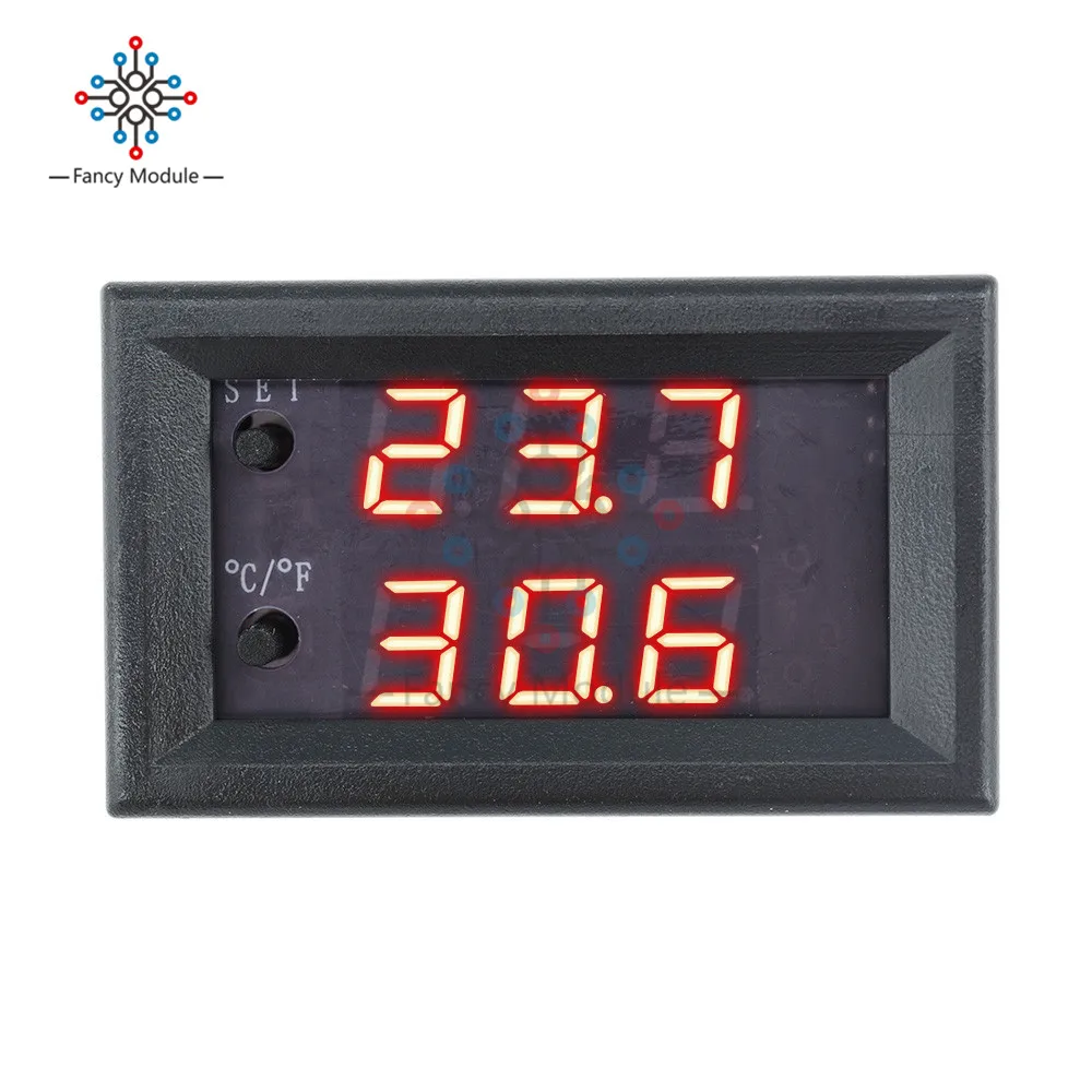 W1209 W1209WK Digital Thermostat Temperature Controller DC 12V Regulator Thermoregulator Thermometer Cool Heat Control Switch |