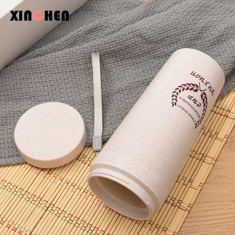 Портативная чашка из пшеничной соломы с двойным ароматом пшеницы креативная