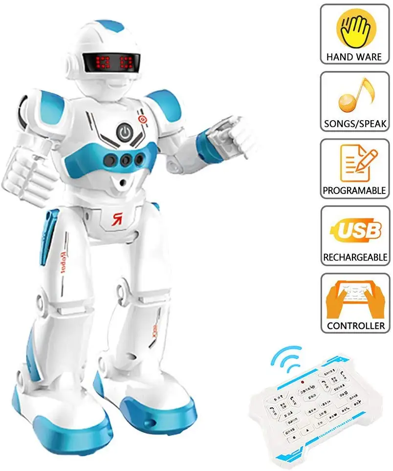 

Интеллектуальный дистанционный радиоуправляемый робот, музыкальная танцевальная программа, интерактивная обучающая игрушка для детей, по...