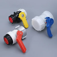high quality ibc tote tank valve drain adapter ball valve butterfly valve acid alkali resistant replacement valve