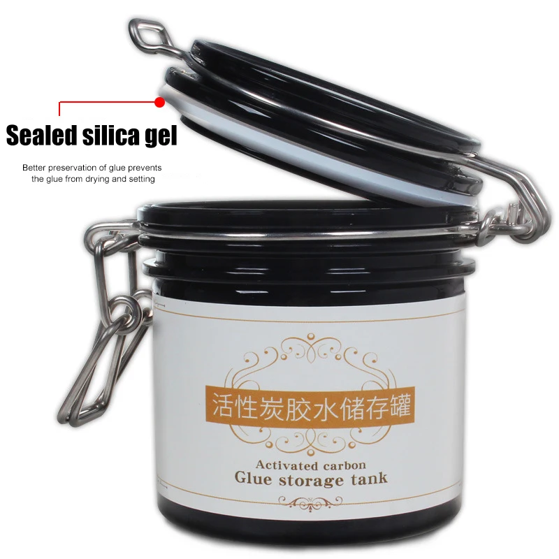 Activated Sealed Storage Tank Jar Container with Seal Buckle for Eyelash Extension Glue SSwell | Красота и здоровье