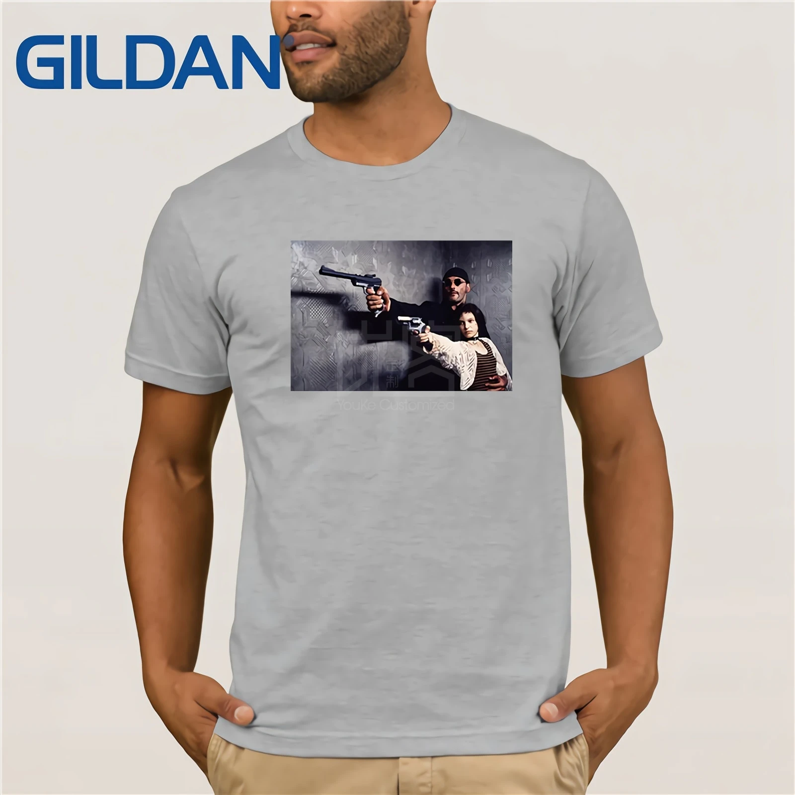 Футболка для мужчин и женщин Leon Teach Matilda Shoot Top Tees рубашка в стиле хип хоп