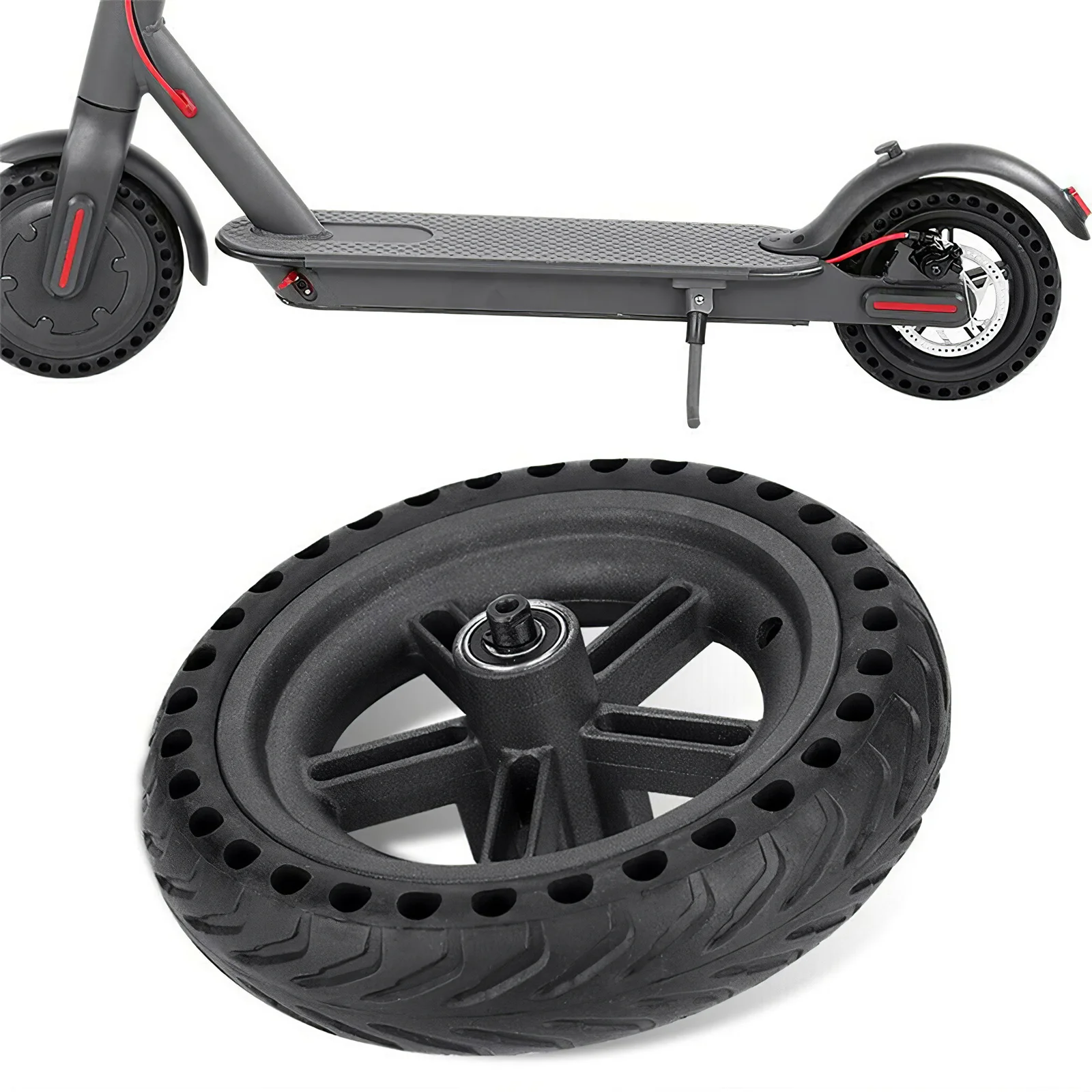 

Electric Scooter Rear Tire Scooter Brake Tyre For Xiaomi M365/Pro/Pro2 M365/1S/LITE Wear Resistant Easy Install Shock Absorption