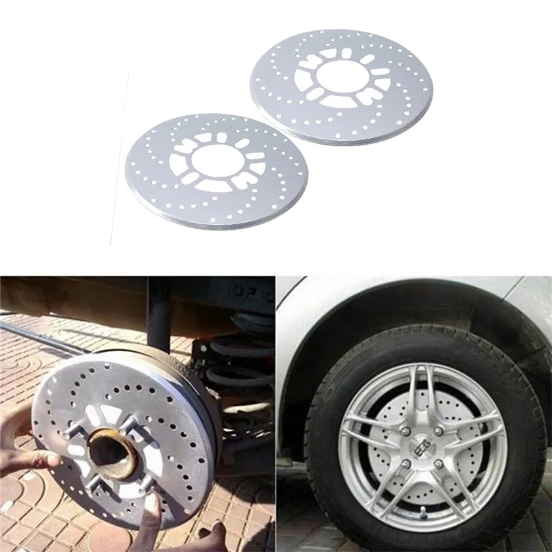 

Auto Car Vehicle Aluminum Alloy Wheel Decorative Disc Brake Cover Sheet