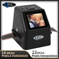 protable 22mp negative film scanner 35mm slide film converter photo digital image viewer with 2 4 lcd build in editing software