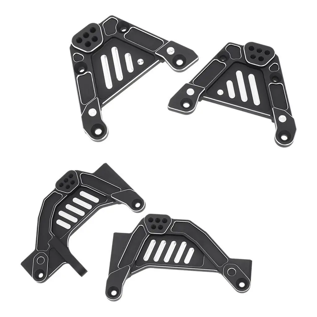 

Meatal Front Rear Shock Absorber Bracket Mount For Axail SCX6 1/6 RC Crawler Car