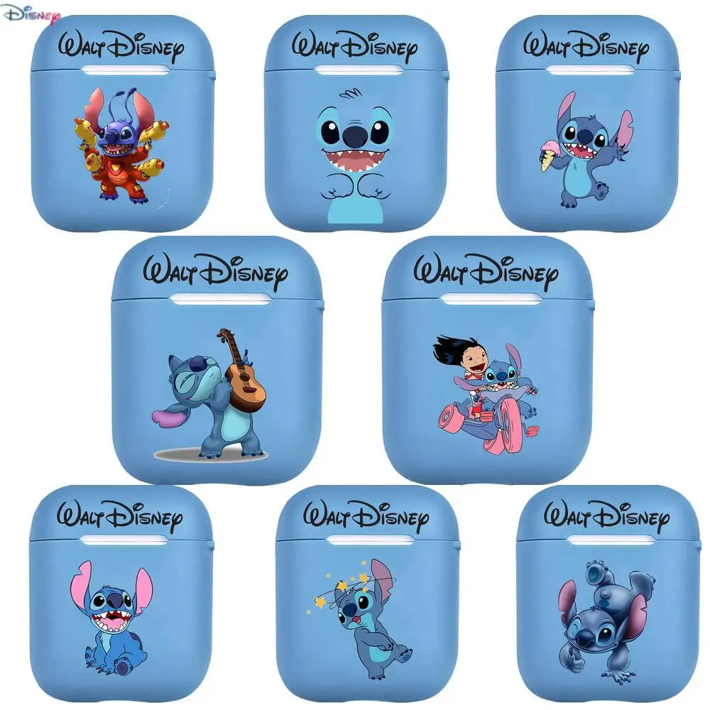 

2021 Disney New StitchPattern Case for Airpods Pro 1/2 Cover Protective Earphone Cases Headphones Funda Protective For Airpods C
