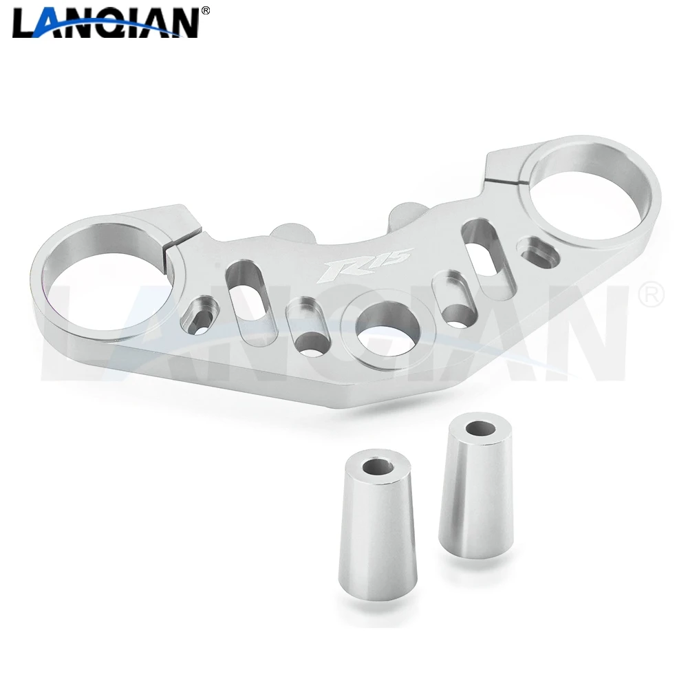 

Motorcycle Aluminum Performance Triple Tree Top Clamp Upper Front Protector YZF R15 V3 R 15 V 3 2017 2018 2019 2020 Accessories