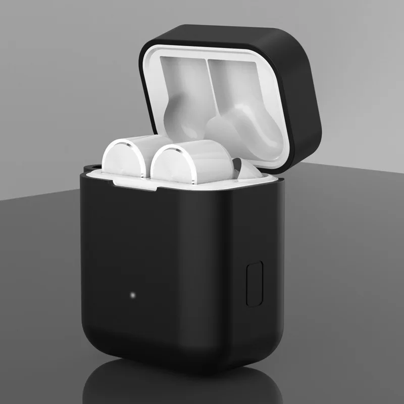 Чехол футляр для беспроводного зарядного устройства Xiaomi Air Bluetooth наушники