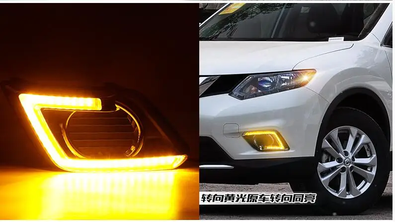 Указатель поворота стиль реле светодиодный авто DRL Дневной Бег светильник с