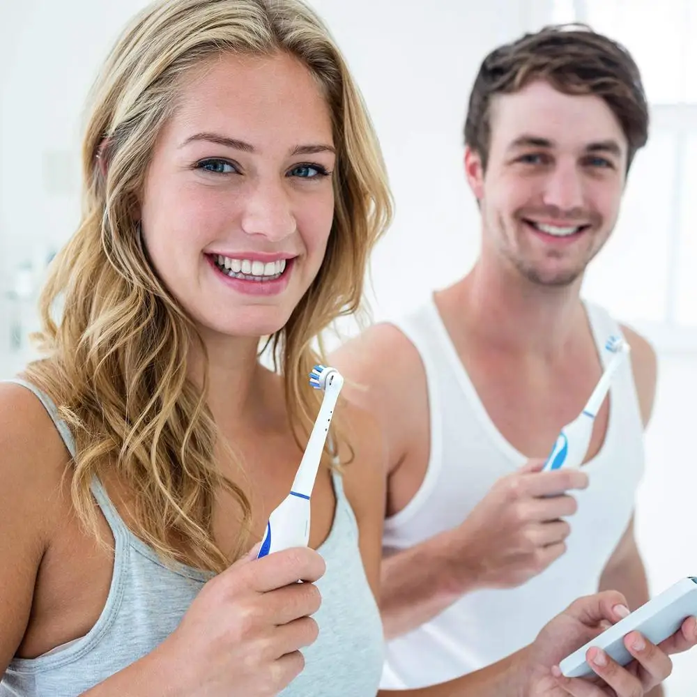 Заменяемые насадки для электрической зубной щетки Crossaction & Sensitive Gum Care для Oral B Pro 1000 3000 5000 6000 7000