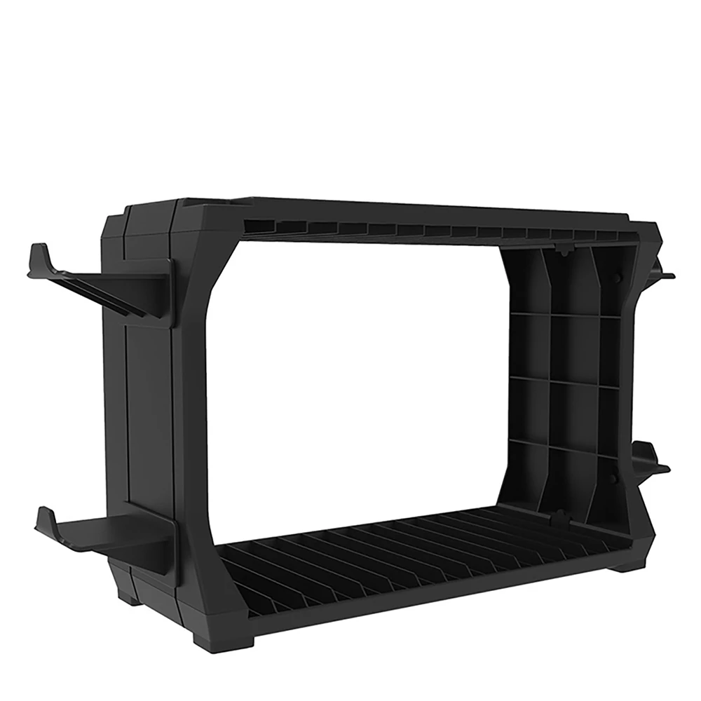 

Game Storage Tower Game Disc Storage Rack Handle Storage Bracket Holder Stand for PS5 PS4 for XBOX Series X for Nintend switch