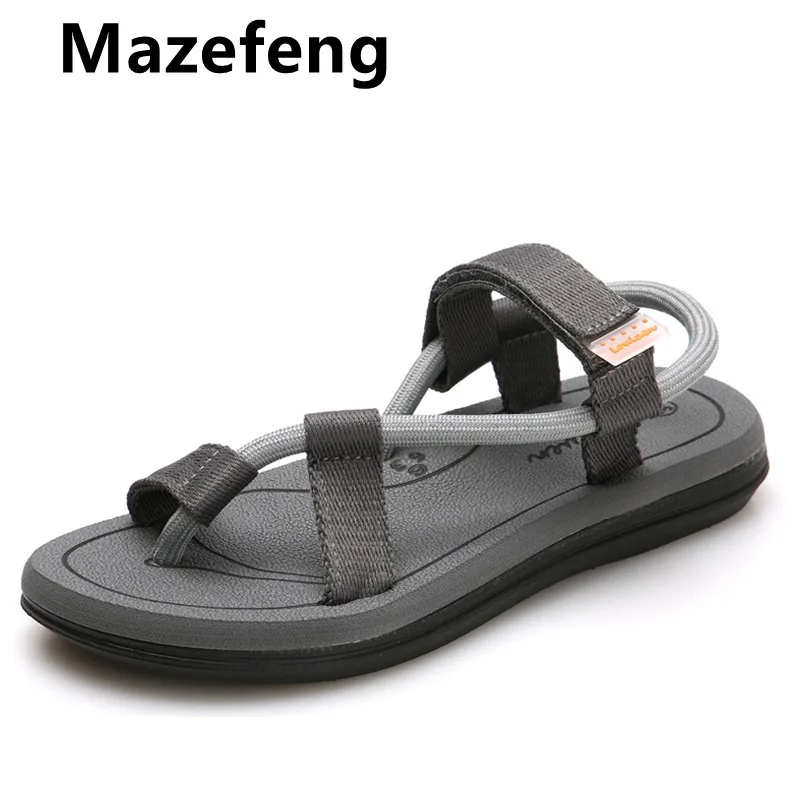 

Mazefeng Summer Men Sandals Gladiator Beach Casual Shoes Men Slipper Sport Water Flip Flops Sandalia Masculina Zapatos De Hombre