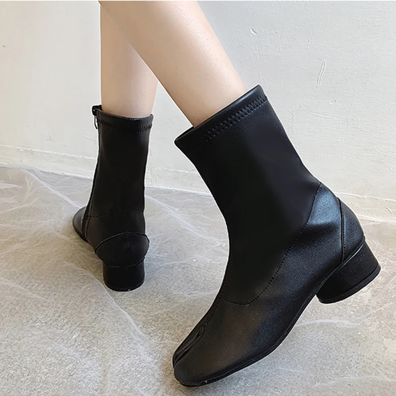 Японское ретро таби ботинки в стиле ниндзя женские трендовые Универсальные