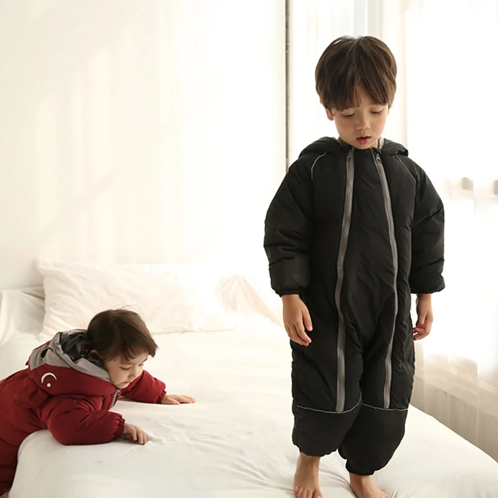 CYSINCOS Новинка зимнее плотное пальто для маленьких мальчиков и девочек теплый