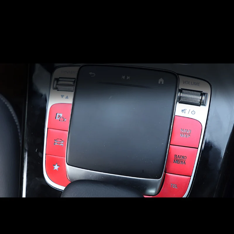 Lsrtw2017 для Mercedes Benz A Class A180 A200 Автомобильная мышь кнопка шестерни пленка внутренние
