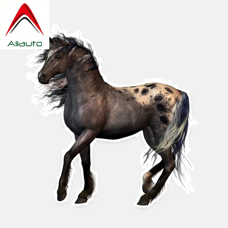 

Aliauto Personalized Car Sticker Animal Horse Nice Quality Waterproof Sunscreen Reflective Decal PVC Decoration,12cm*13cm