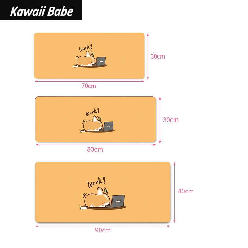 cute mouse pad comtuper desk mats large kawaii mousepad gaming accessories laptop mouse mat gamer keyboard mause deskpad 3080 free global shipping