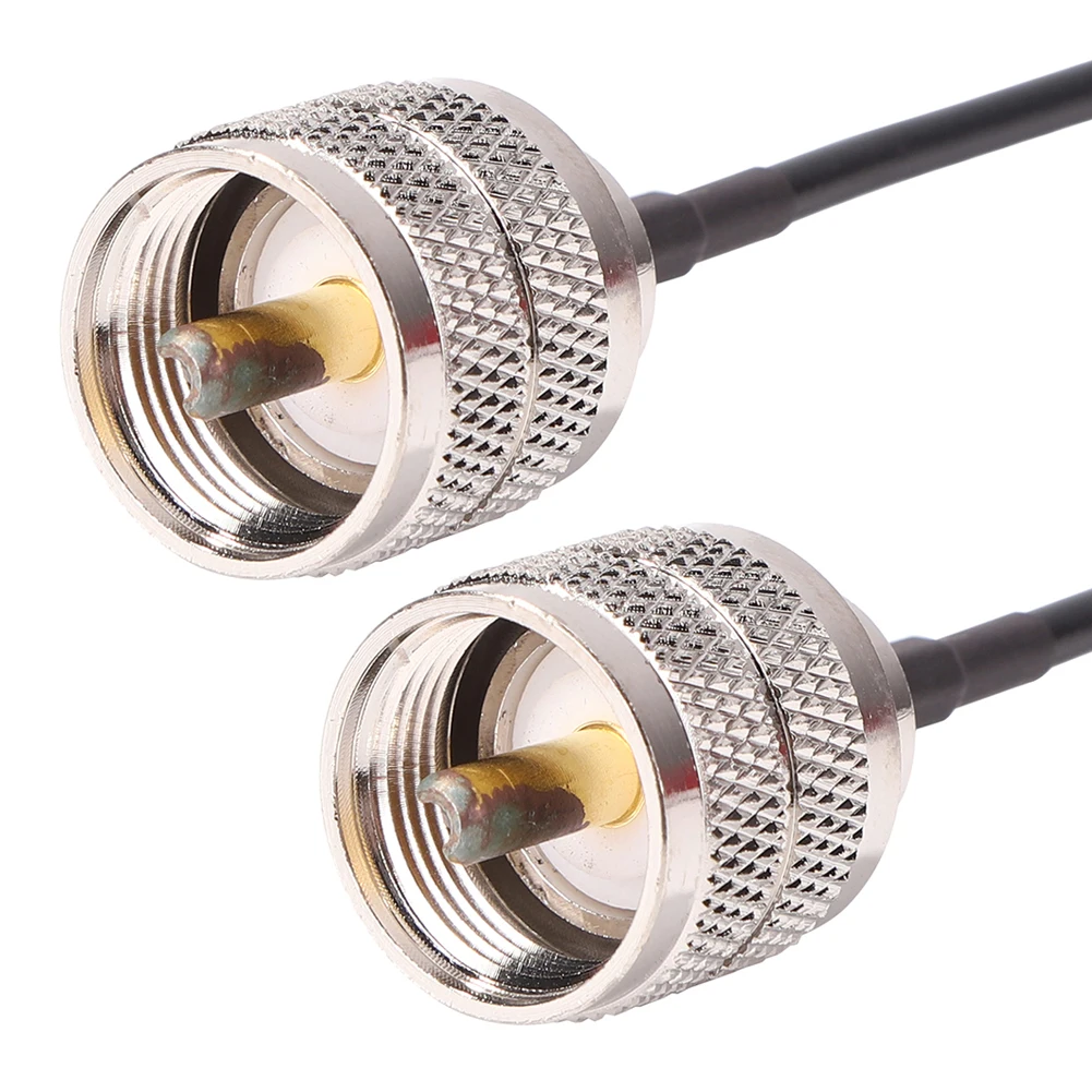 

SDR Blog Coaxial Cable Signal Connector Dual UHF Interface Coaxial Signal Connector Multipurpose Antenna Kit