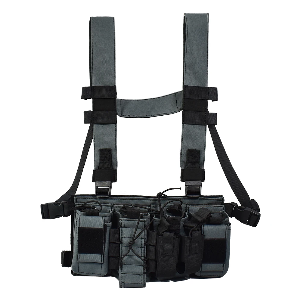 Тактический нагрудный жилет военная установка система MOLLE светильник Кая