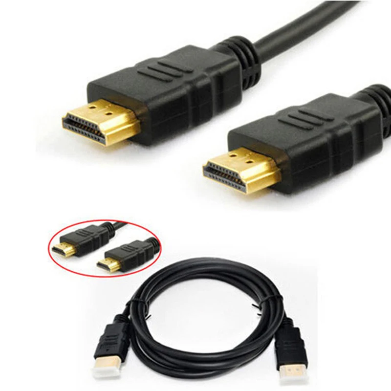 

2M Gold Plated Connection HDMI-compatible Cable V1.4 HD 1080P For LCD HDTV DVD E5B0