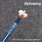 Колпачки для клавиш, металлический зажим для колонны, открытая смазка, переключатели для механической клавиатуры Gateron Kailh Cherry mx