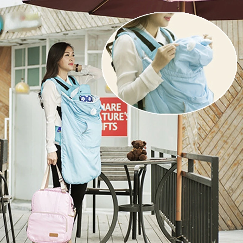 

Новые плотные теплые Обёрточная бумага Слинг рюкзаки-кенгуру на открытом воздухе, Новое поступление, Осенний детский Модный повседневный о...