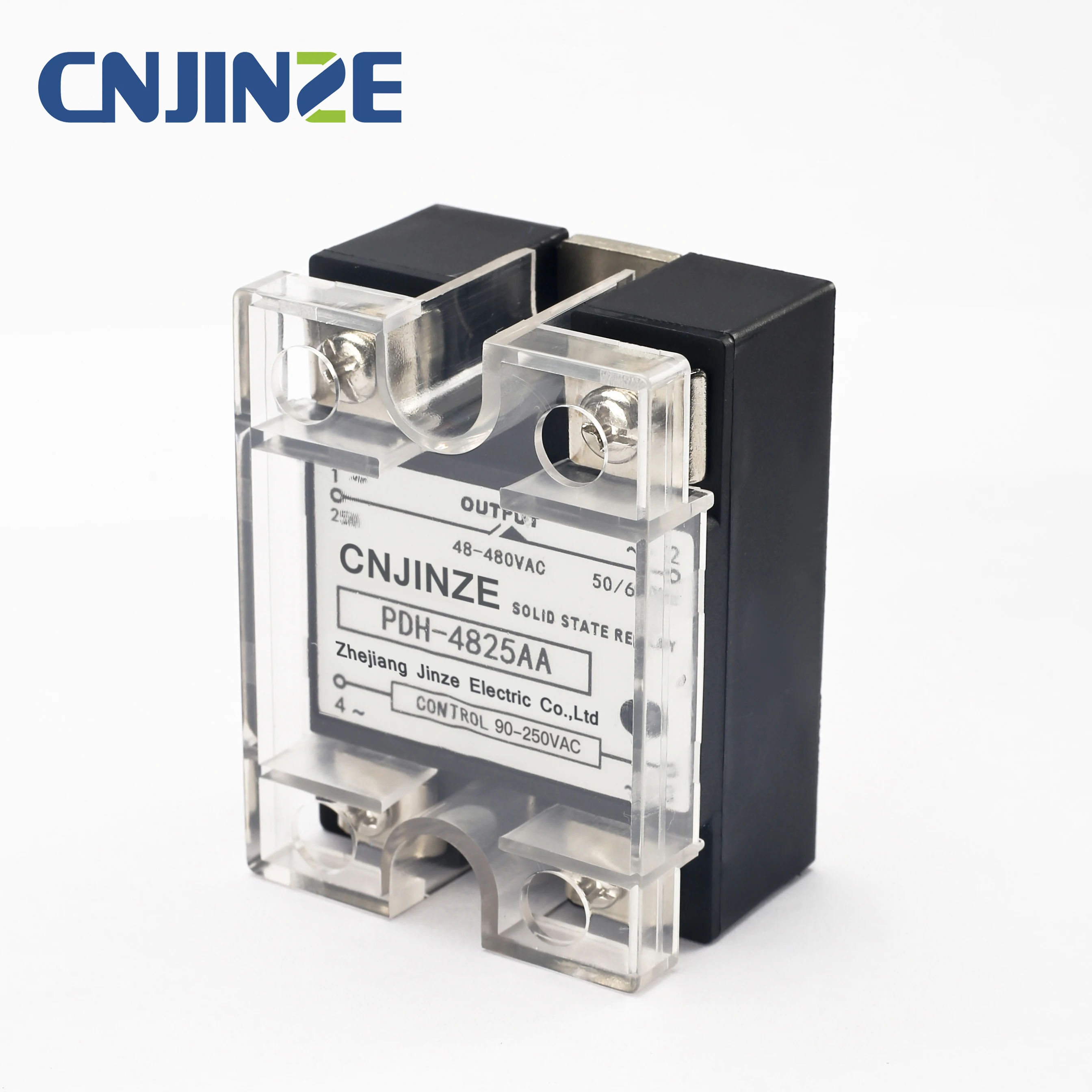 PDH 4825AA/25A/480 V AC управление черный корпус Однофазное твердотельное реле|Реле| |
