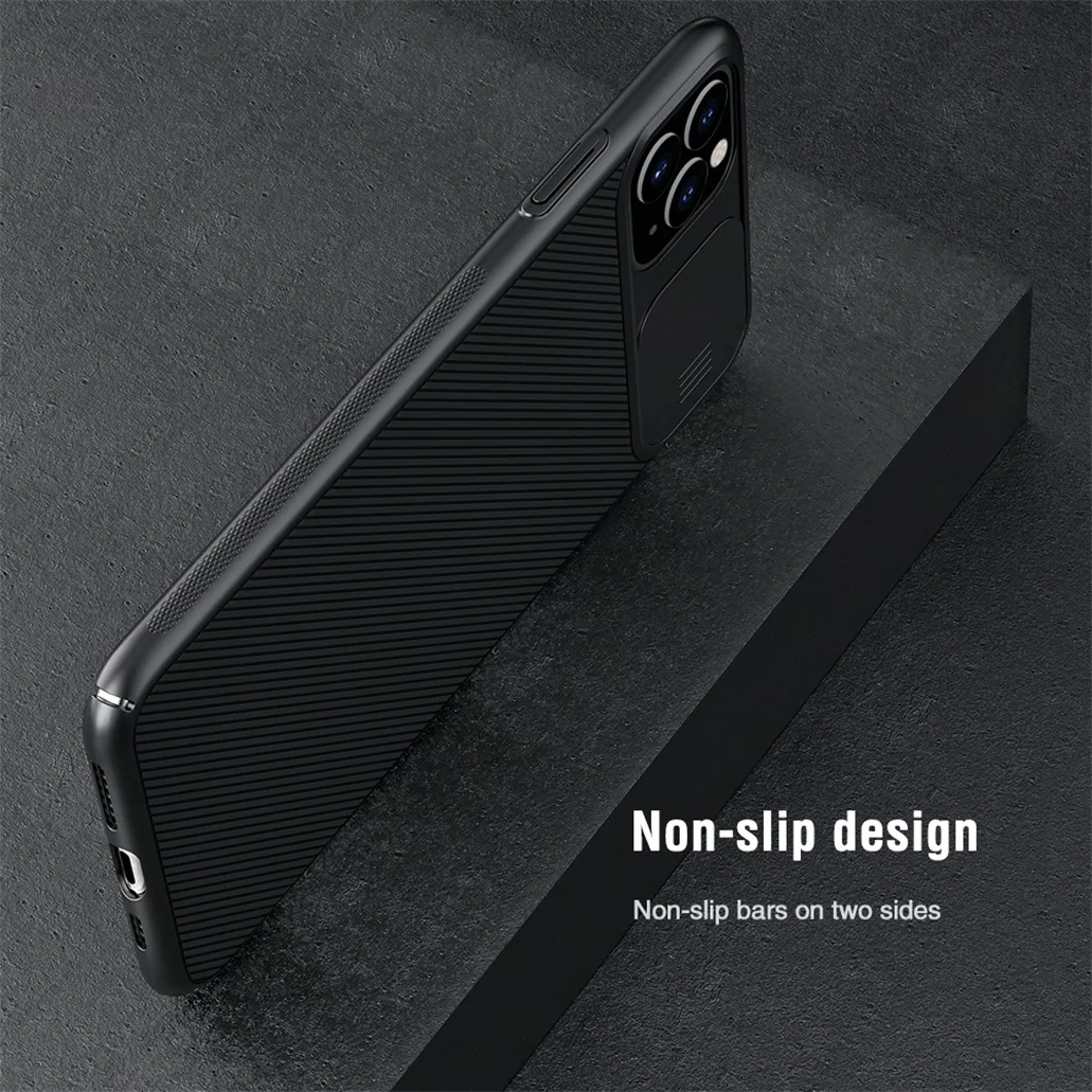 Для iPhone 11 11 Pro Max чехол NILLKIN CamShield чехол слайд-камера крышка защита конфиденциальности Классическая задняя крышка для iPhone11 Pro