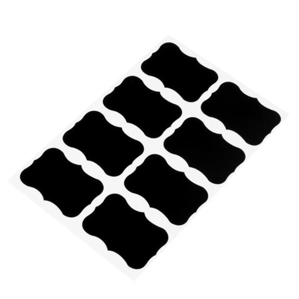 

Well Made Blackboard Sticker Craft Kitchen Candy Jar Organizer Labels 40pcs/set for School Office Stationery School Supplies
