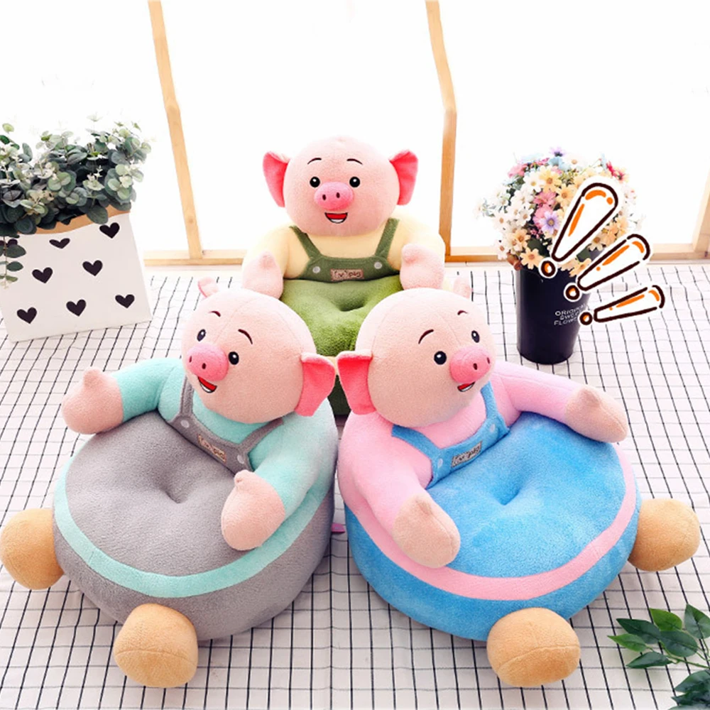 Чехол для детского дивана плюшевое сиденье удобное моющееся гнездо малышей без