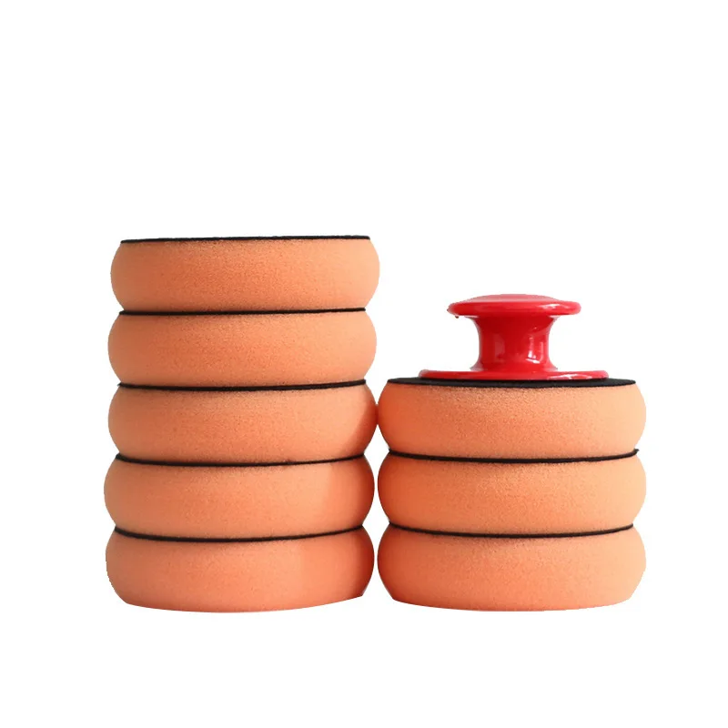 1 шт. 10 см ручной автомобильный Чистящая губка щетка из микрофибры аппликатор