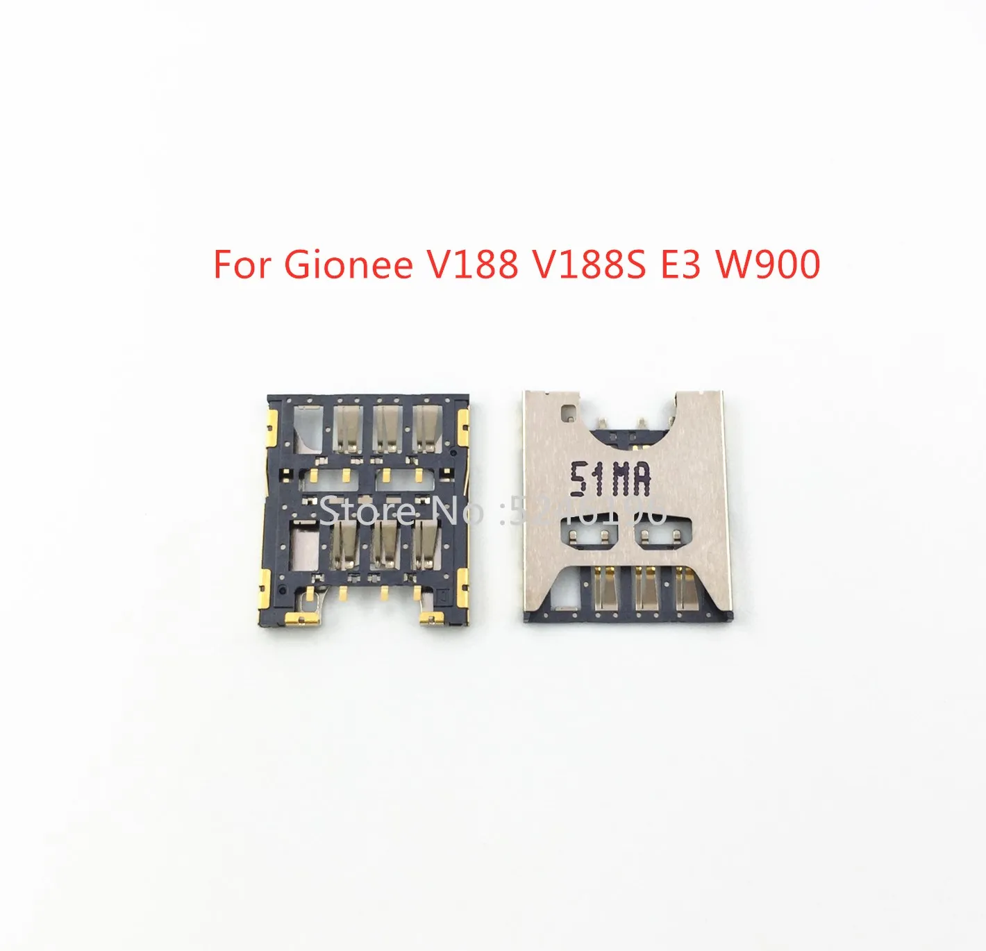 2-10 шт. для Gionee GN151 GN152 F100 V188 V188S V183 V185 GN810 W900 M3 E3 лоток для чтения sim-карт держатель для карт запасные части