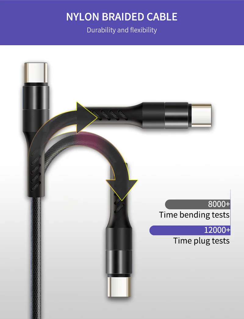 Кабель USB C кабель type C кабель для мобильного телефона Быстрая зарядка телефонный кабель для samsung S9 huawei P10 nintendo Oneplus 5 черный C245