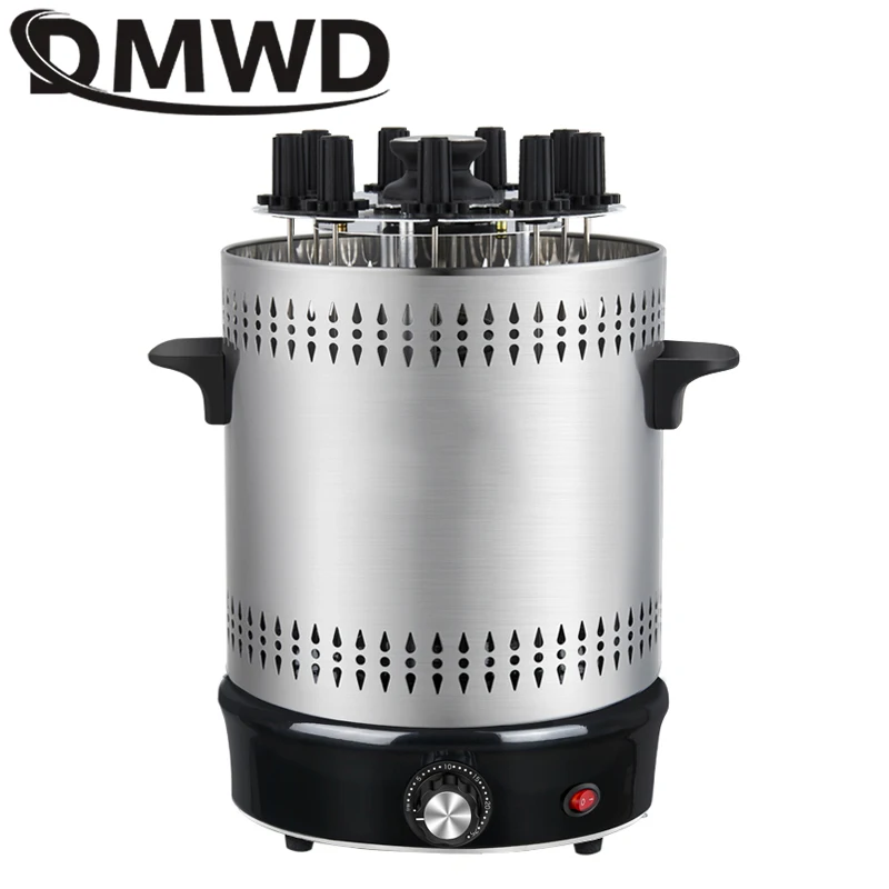 DMWD автоматическая барбекю машина Электрический гриль маленький домашний не