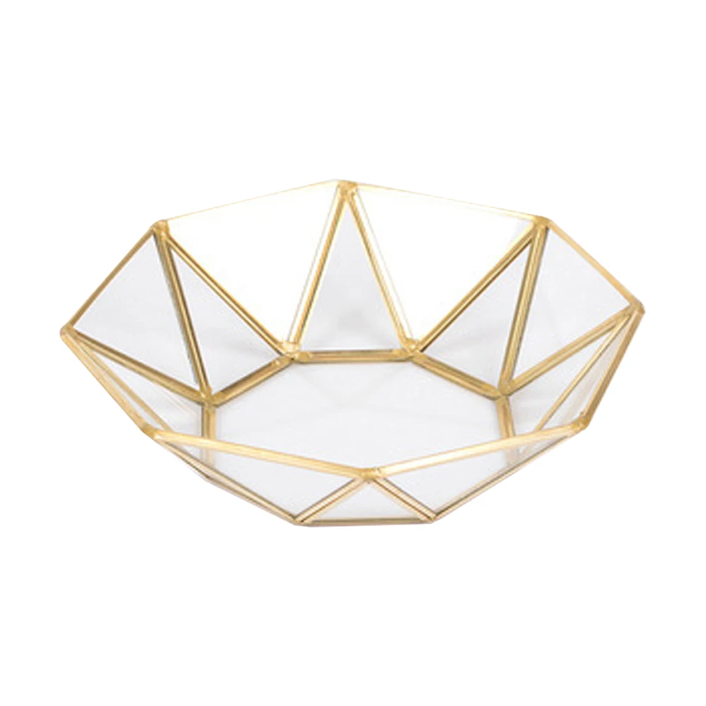 Стеклянный поднос для хранения в виде любящего сердца домашний декор обеденная тарелка ювелирных изделий