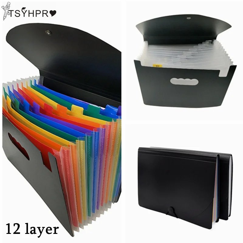 12/13 карманов расширяющаяся папка для файлов/Органайзер файлов гармодиана с